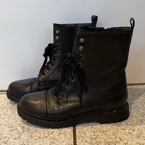 Zodiac Black Ankle Boots